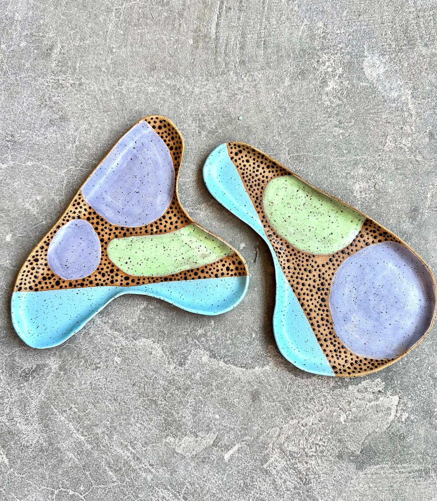 Speckled Trayettes I