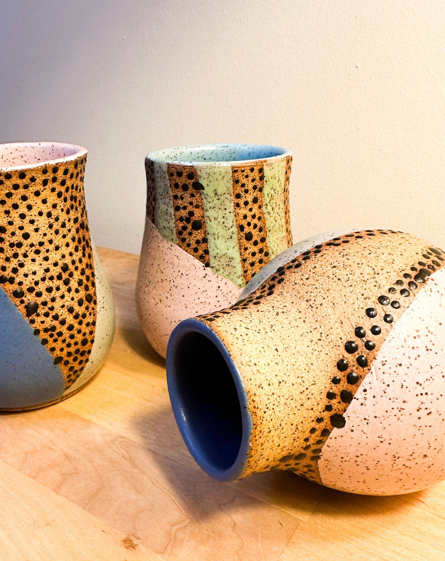 Speckled Vasettes