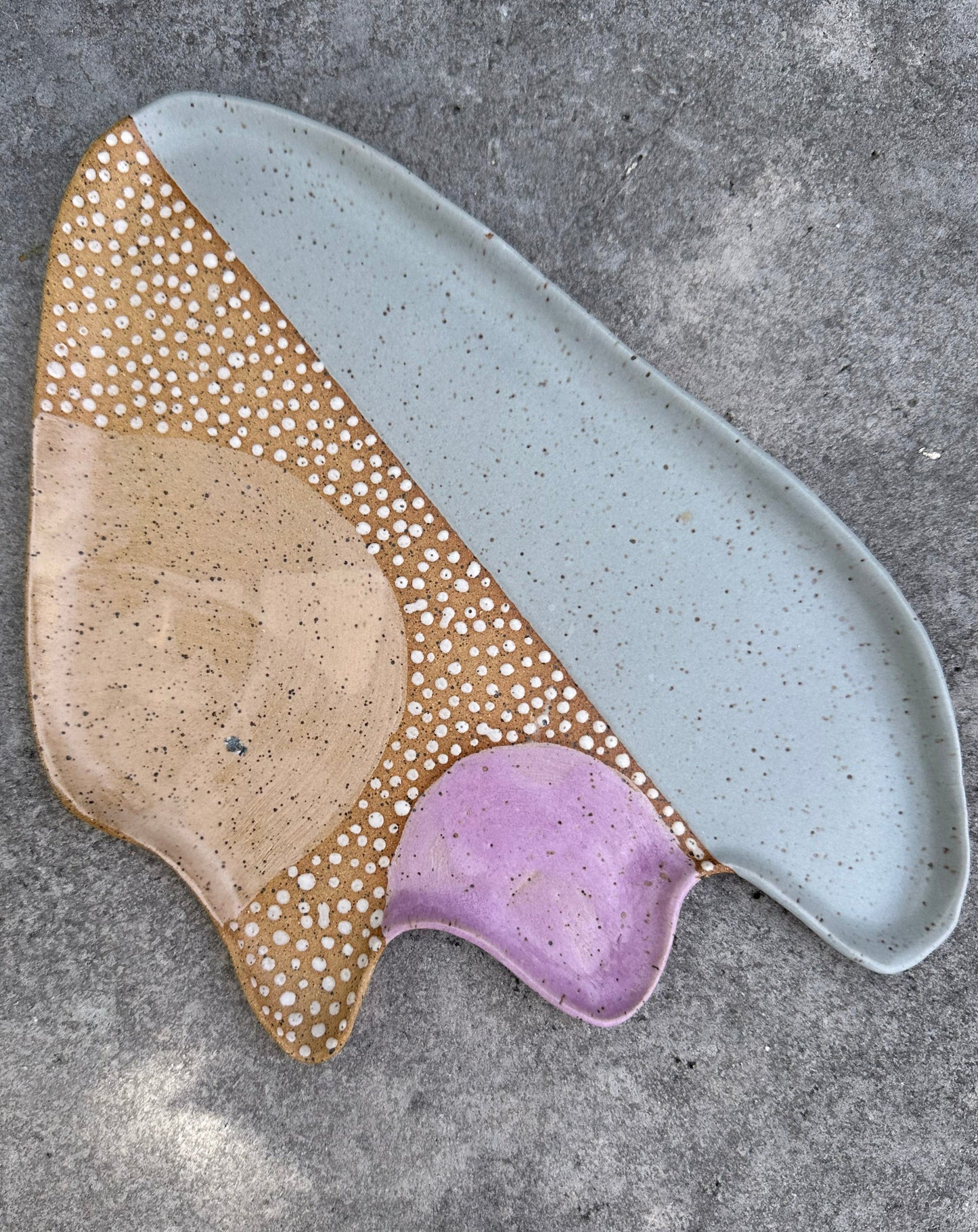 Speckled Trayettes Pair (sold only as pair)