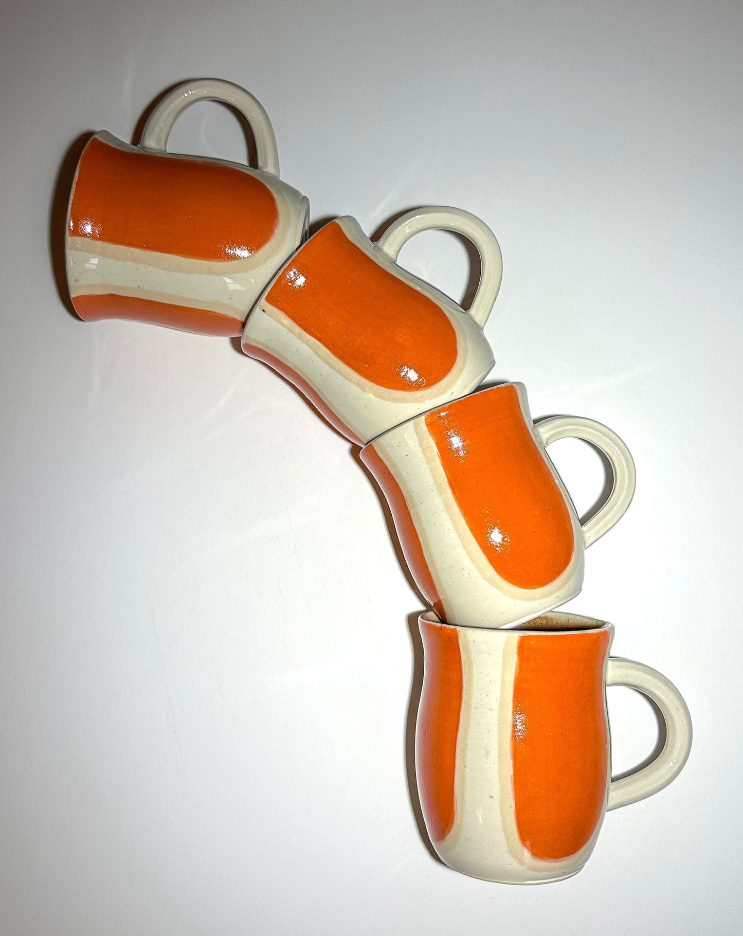 Orange Arc Cups