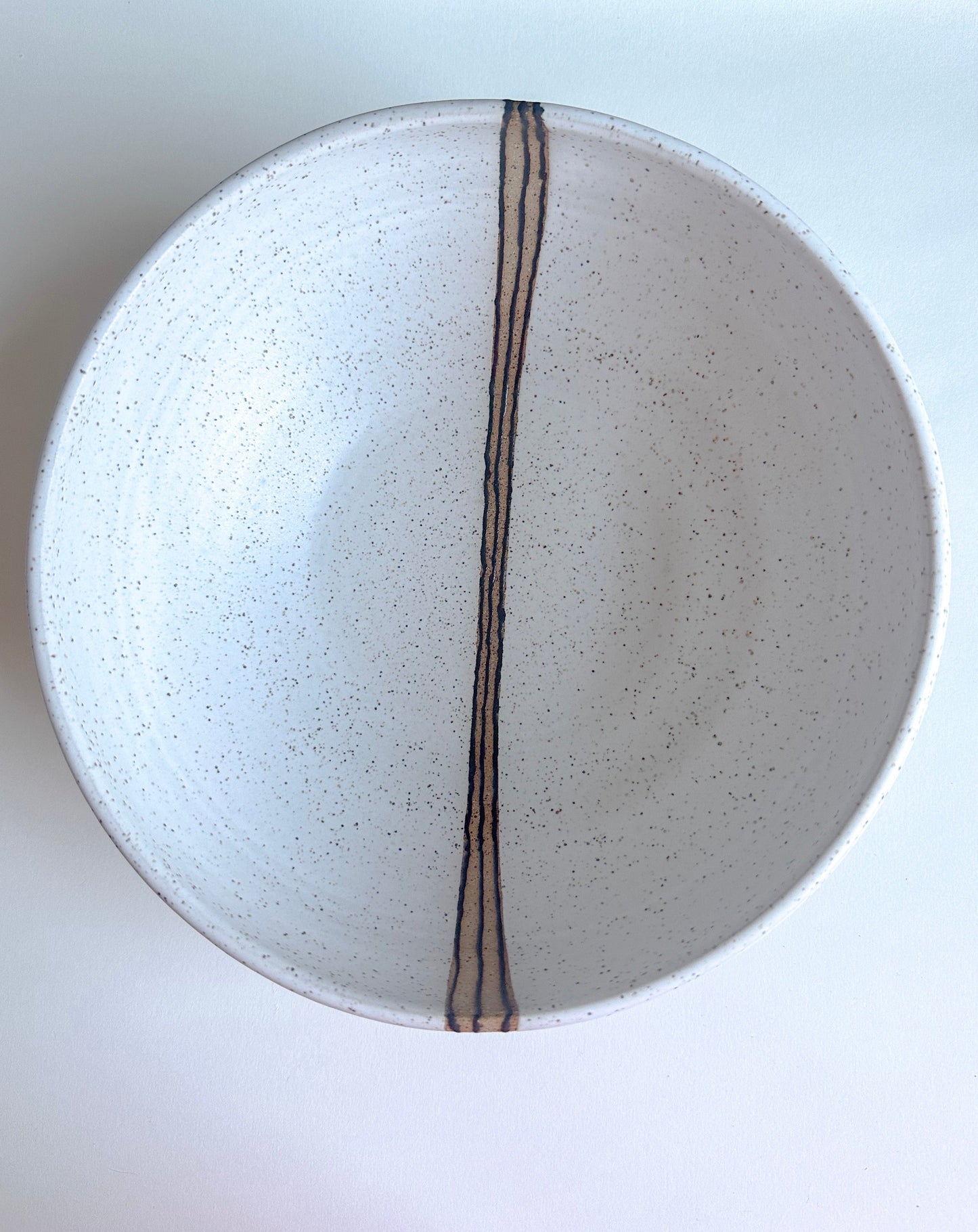 White/Black Speckled Bowl