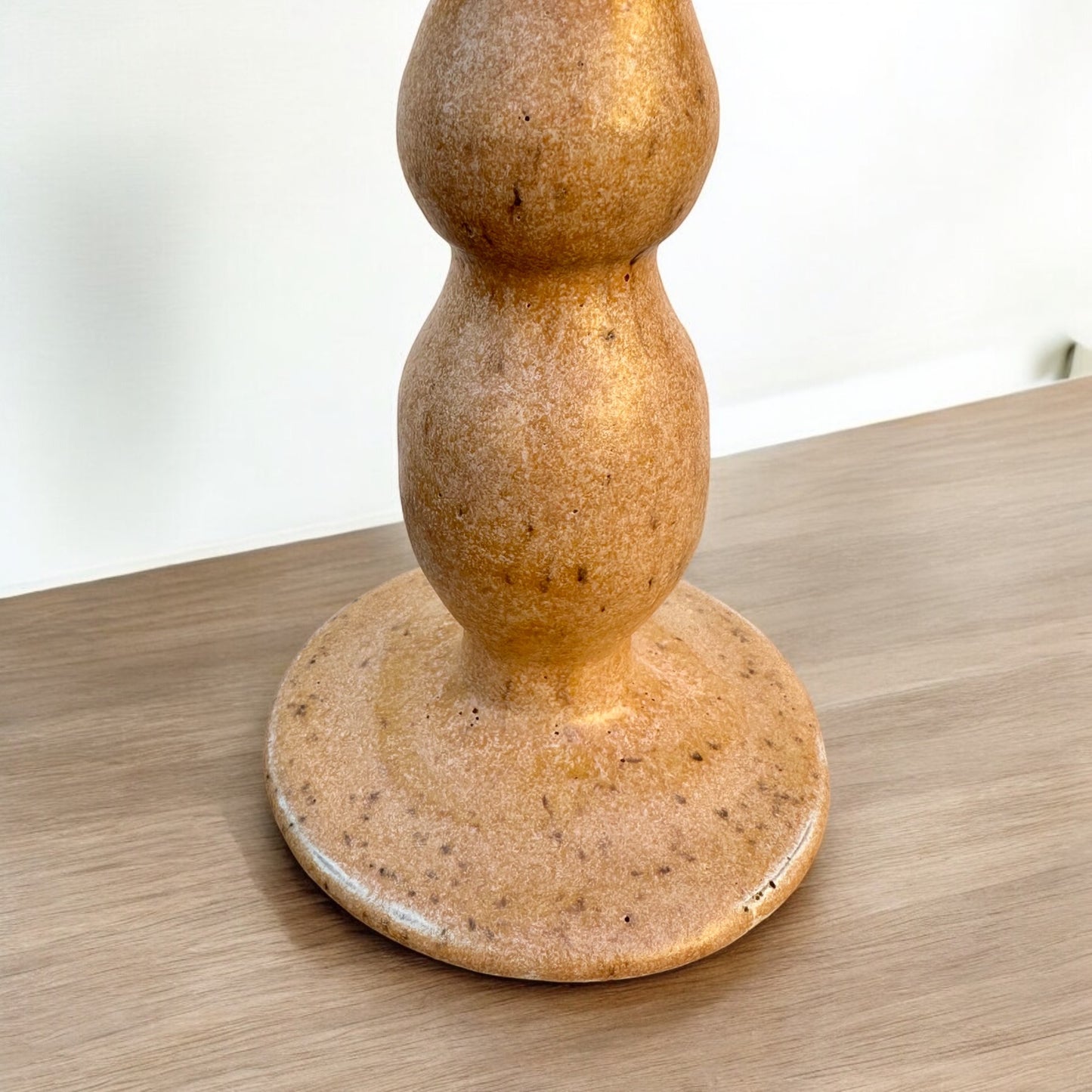 Copper Glaze Candlestick