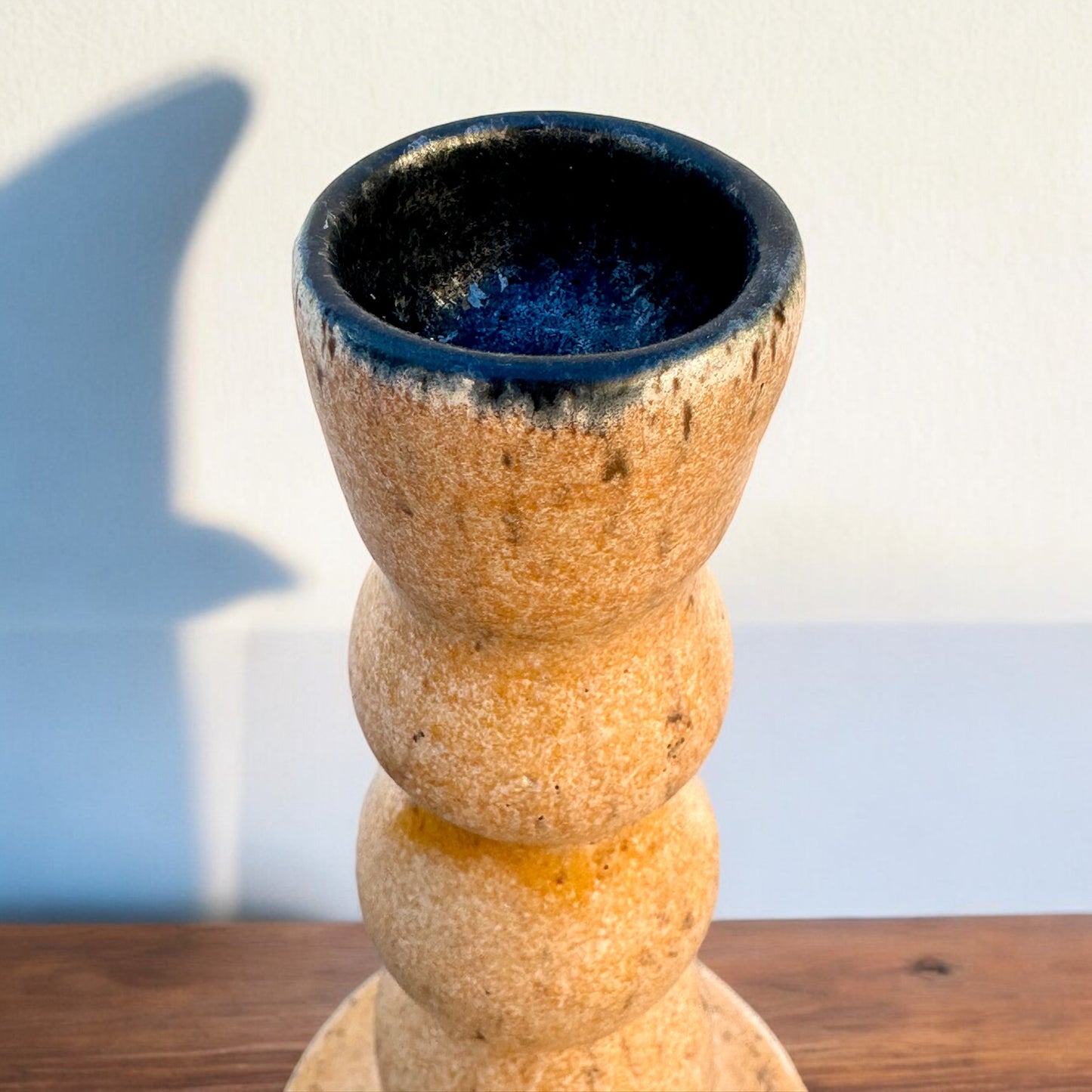 Copper Glaze Candlestick