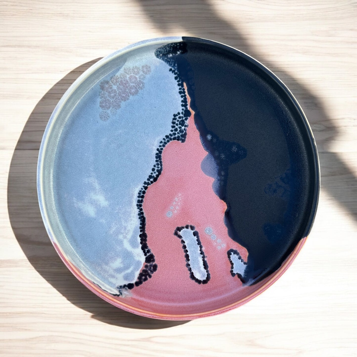 Raspberry + Black Plate