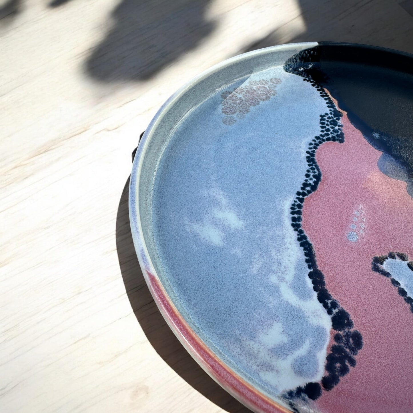 Raspberry + Black Plate
