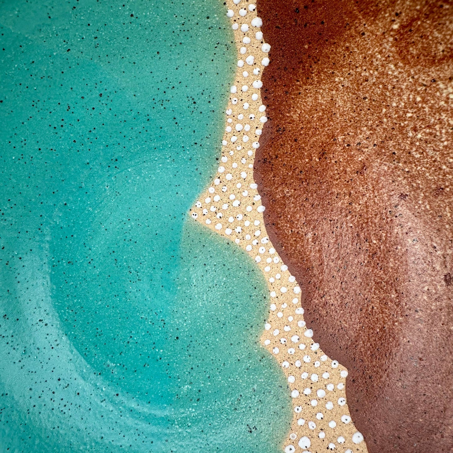 Teal + Cinnamon Salad Bowls