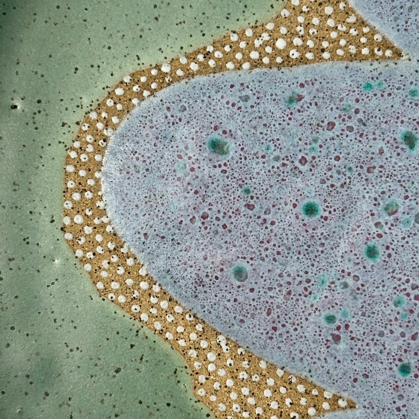 Misty Levander + Green Serving Platter