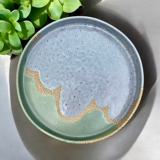 Misty Levander + Green Serving Platter
