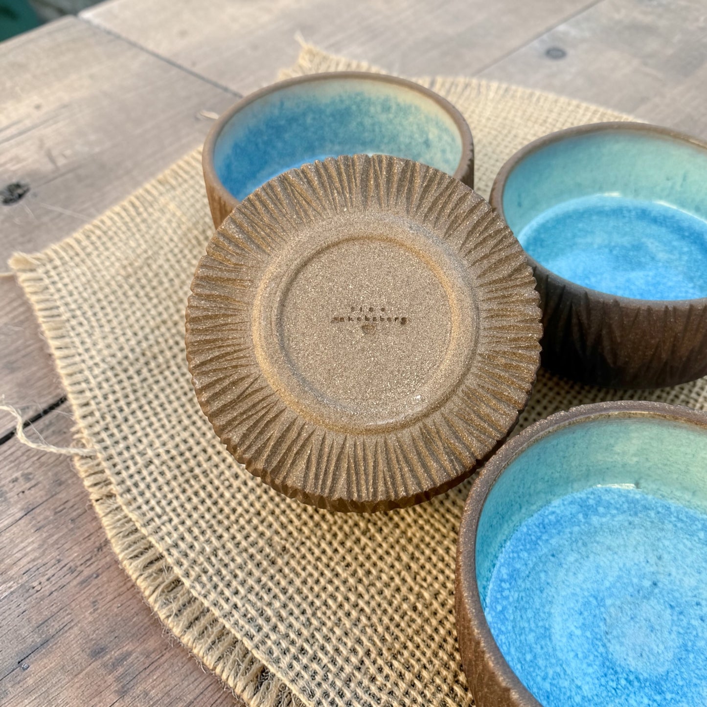 Carved Turquoise Bowls
