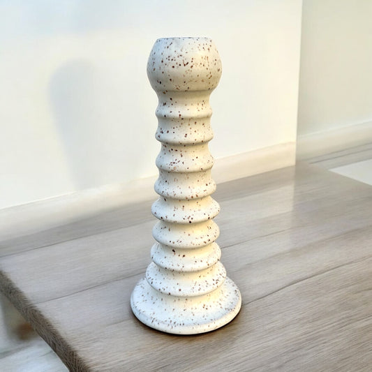 White Wavy Candlestick