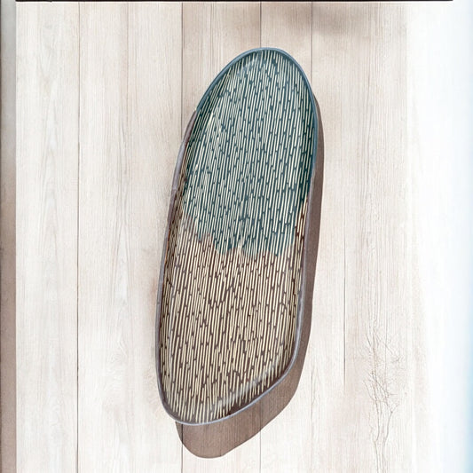 Slate + Chestnut Tray