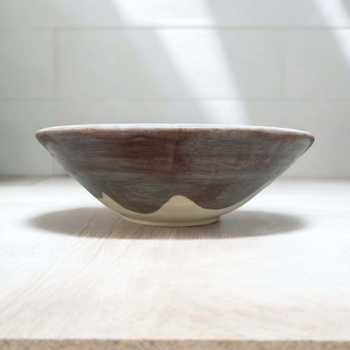 Slate + Chestnut Bowl