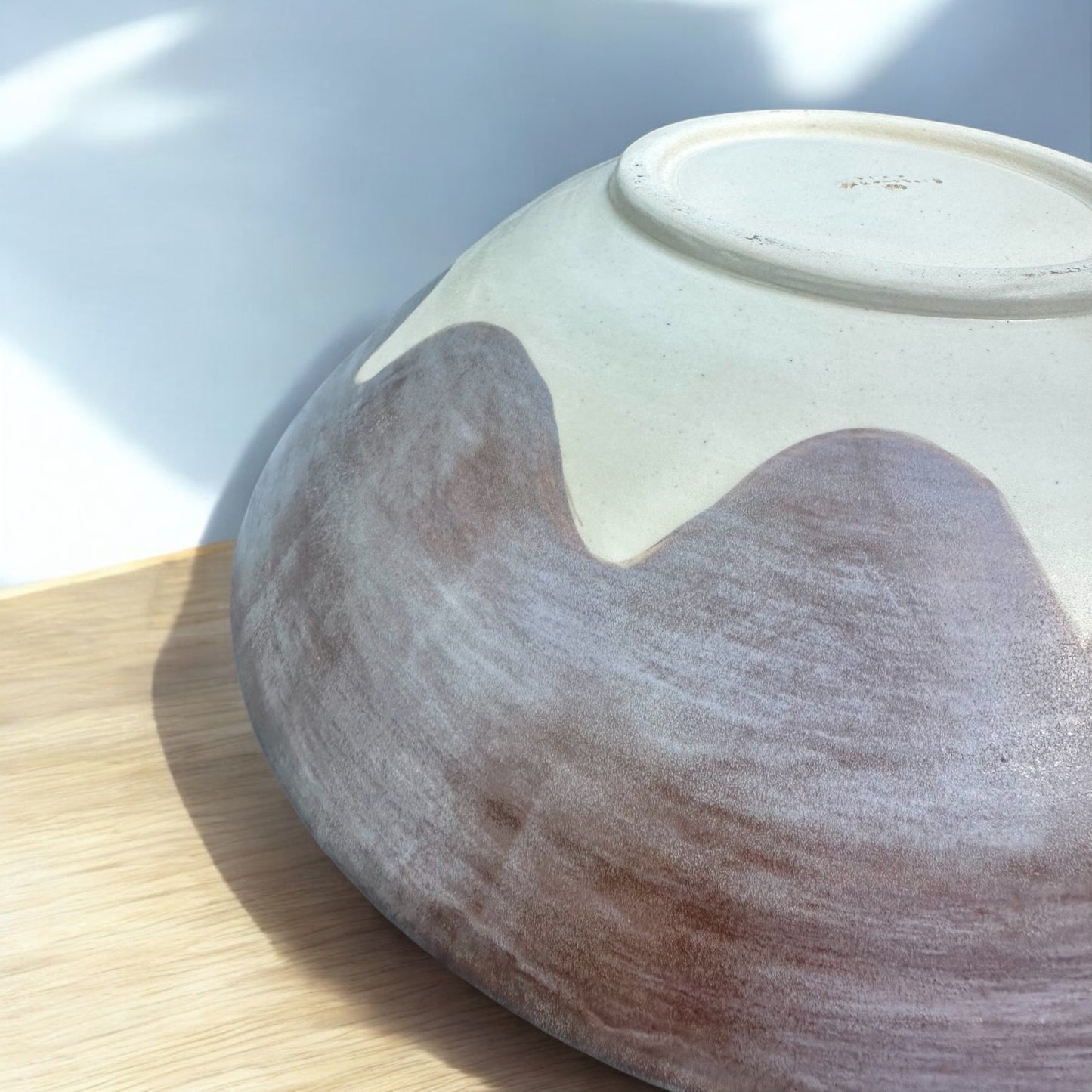 Slate + Chestnut Bowl