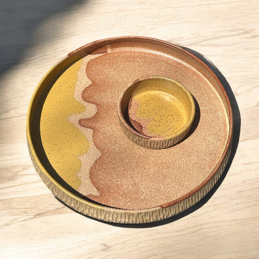 Chestnut + Corn Tray Set