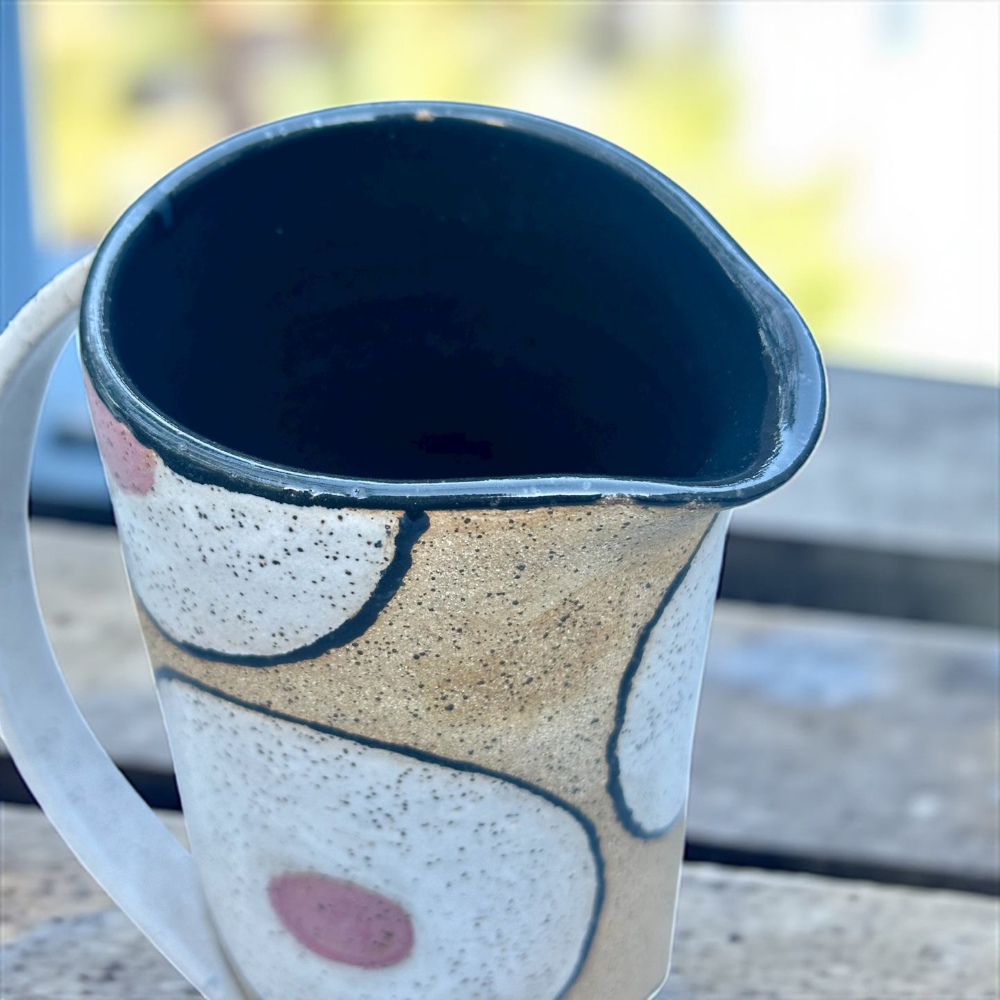 Cloud White + Raspberry Pitcher
