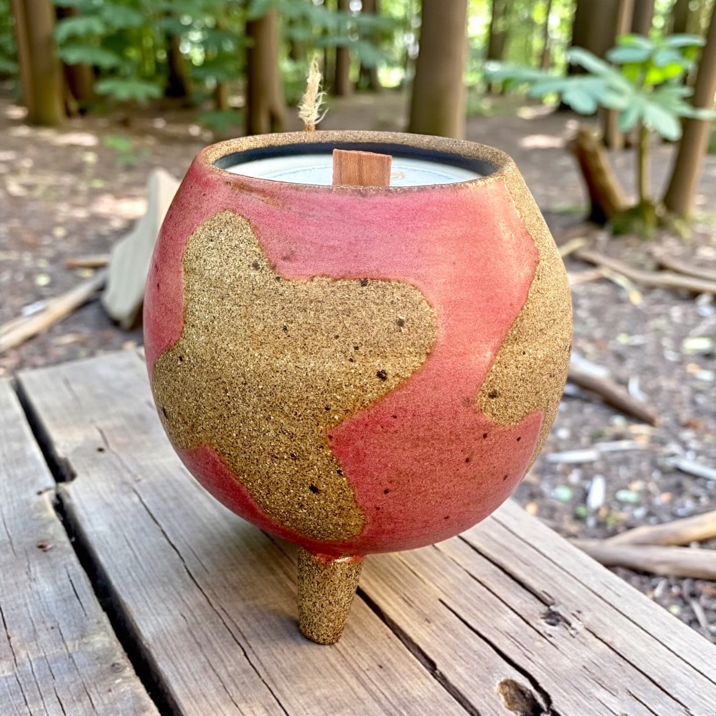 Scented Soy Candles in Tripod Cups