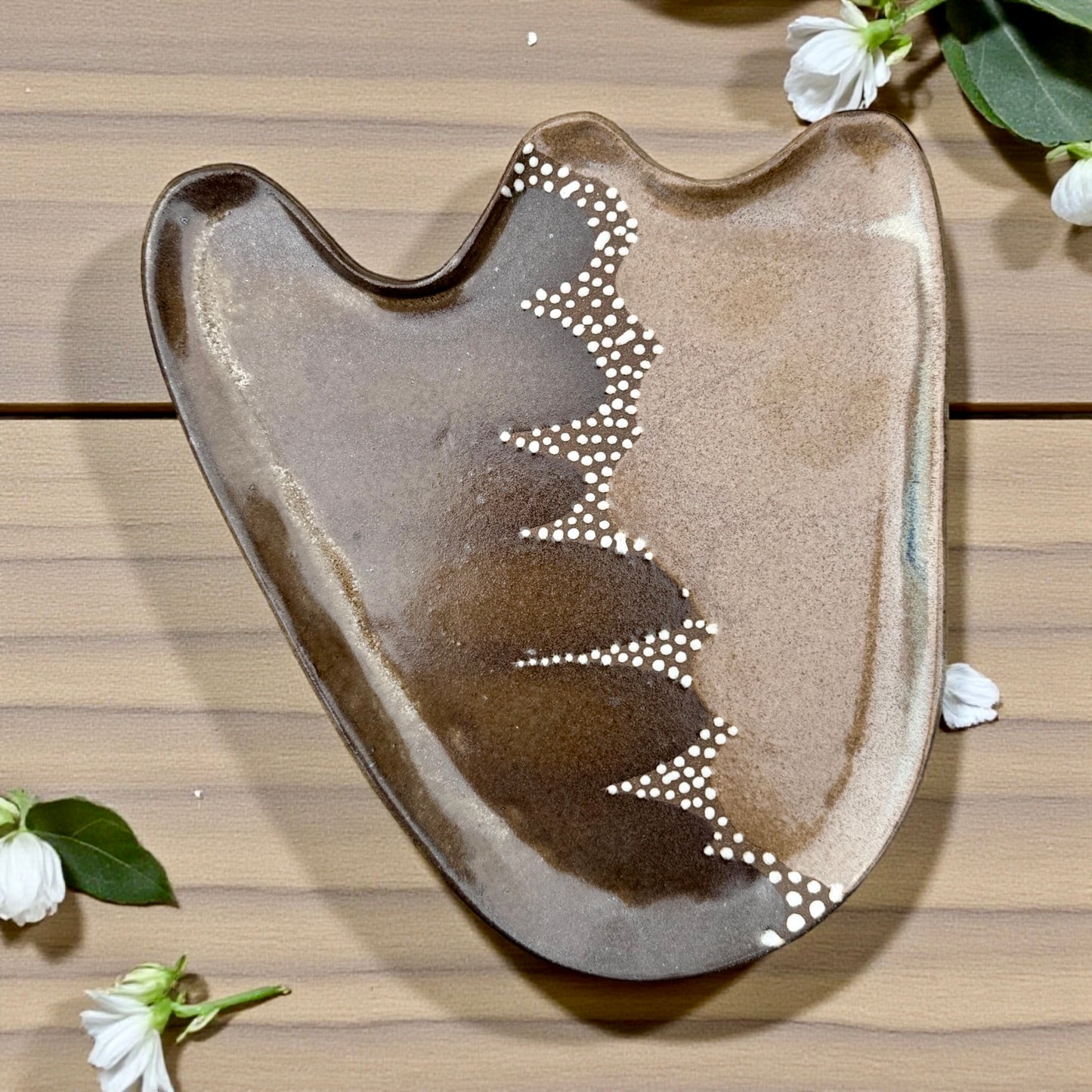 Taupe + Chocolate "Sister" Tray Set