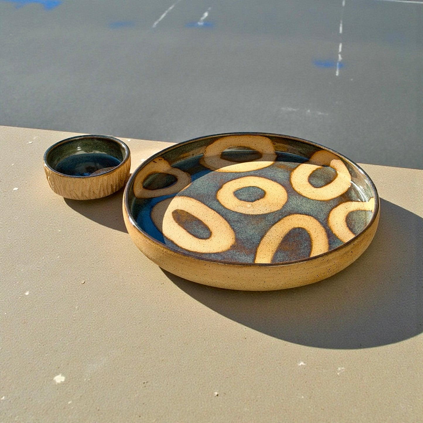 Circle Plate Serving Set