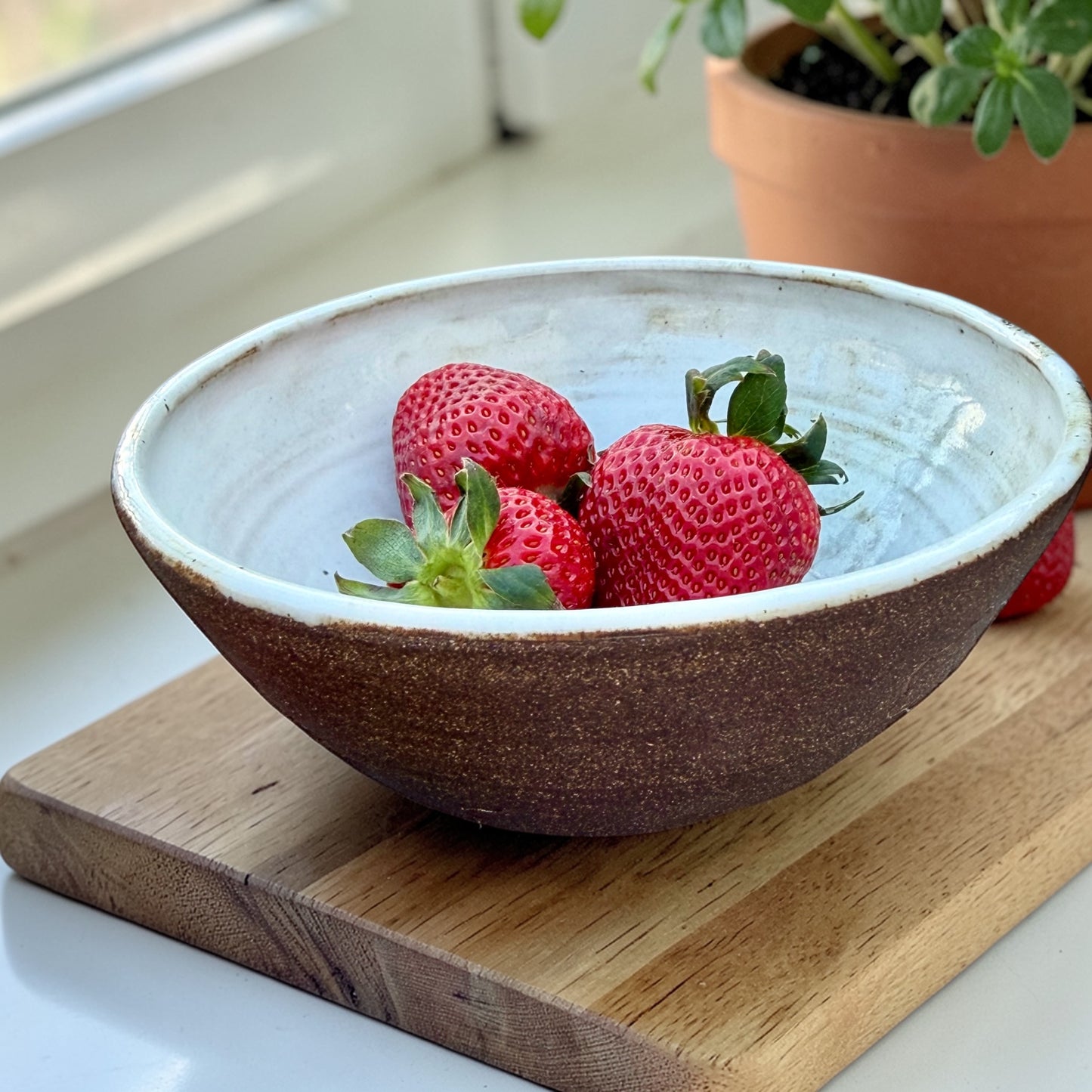 Berry Bowl - White Gloss