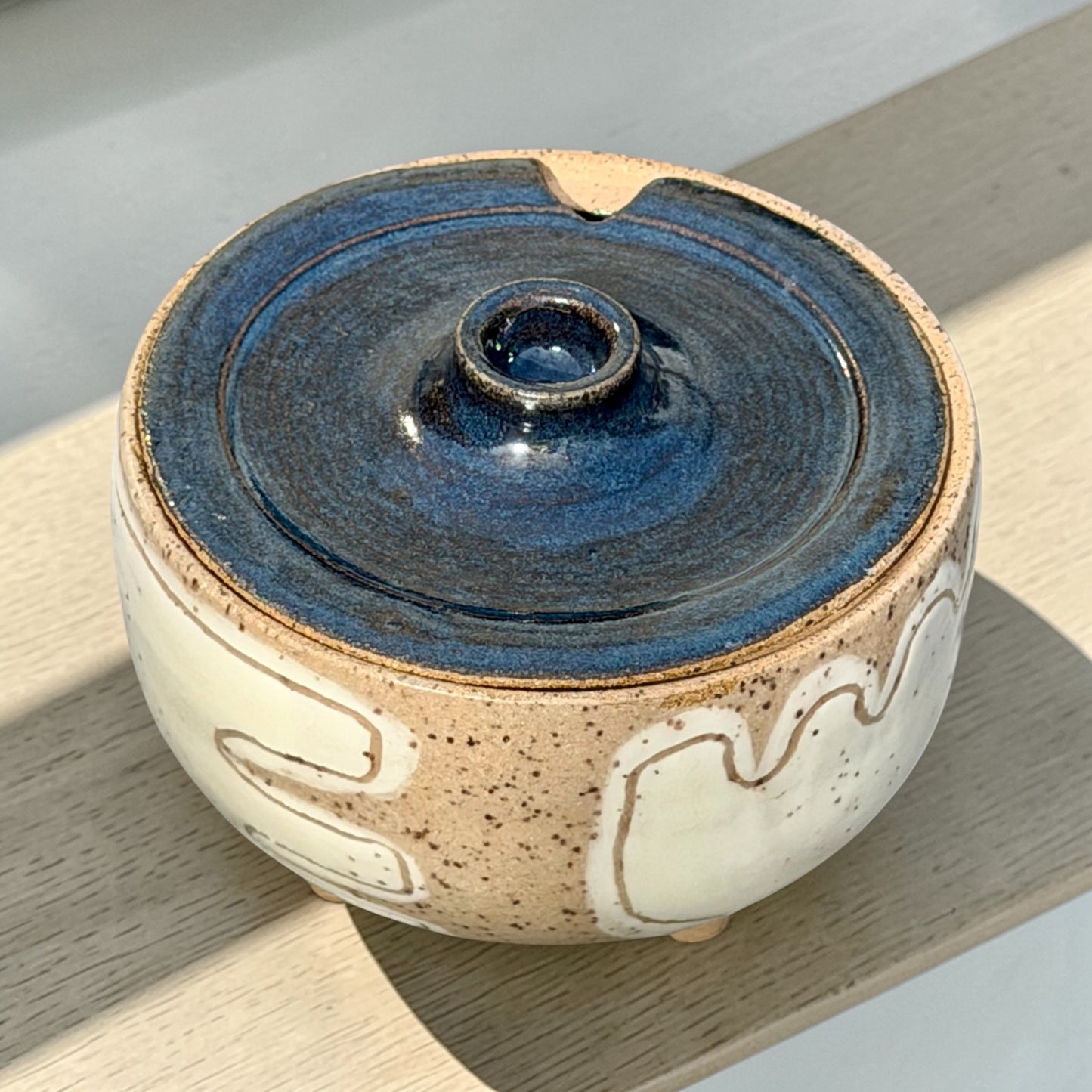 Lotus Sugar Bowl + Creamer Set #1