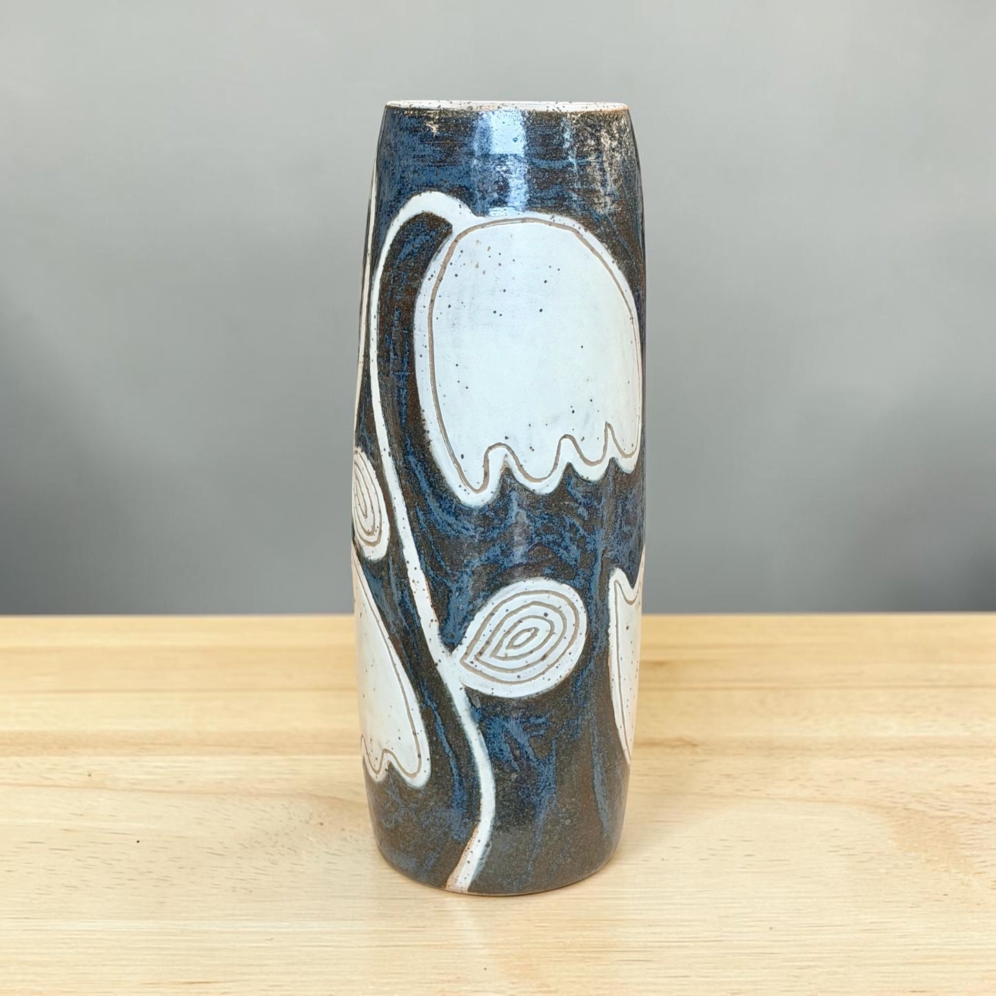Blue Lotus Vase