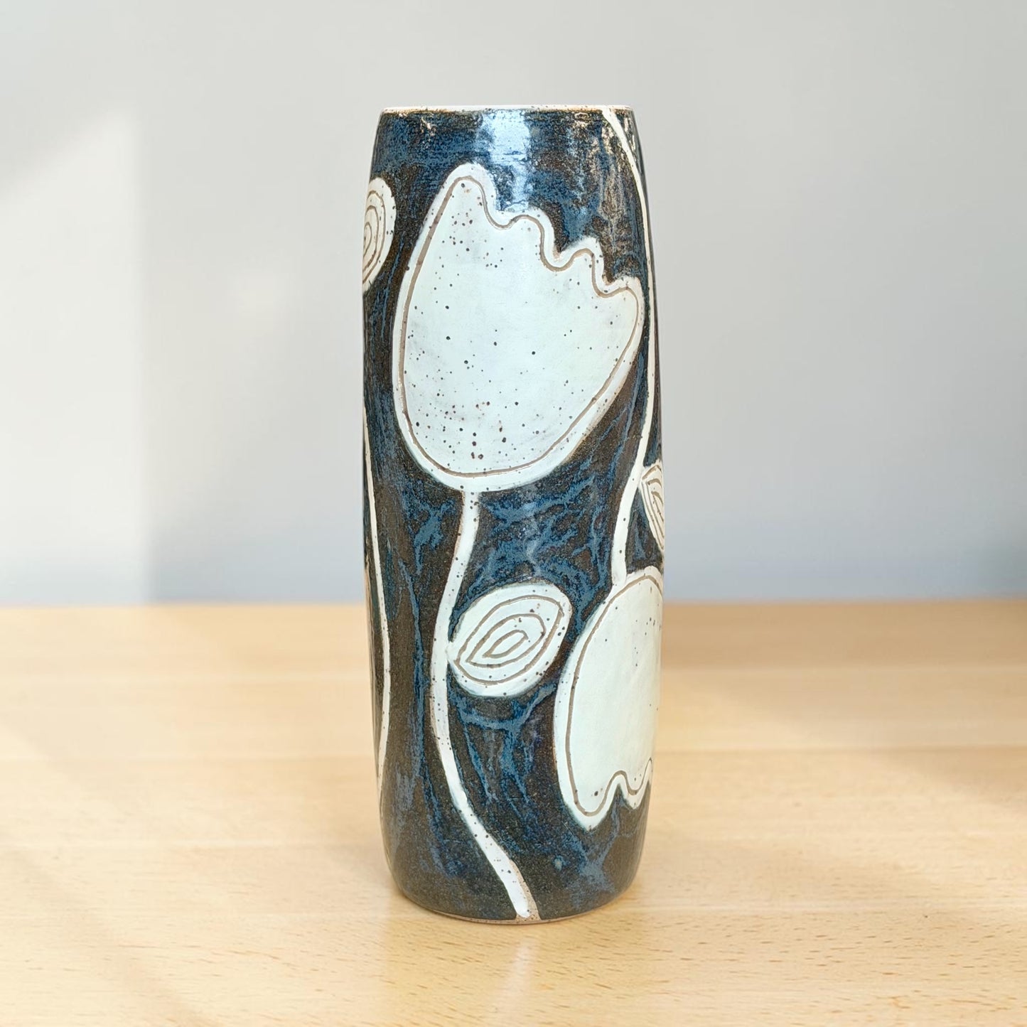 Blue Lotus Vase