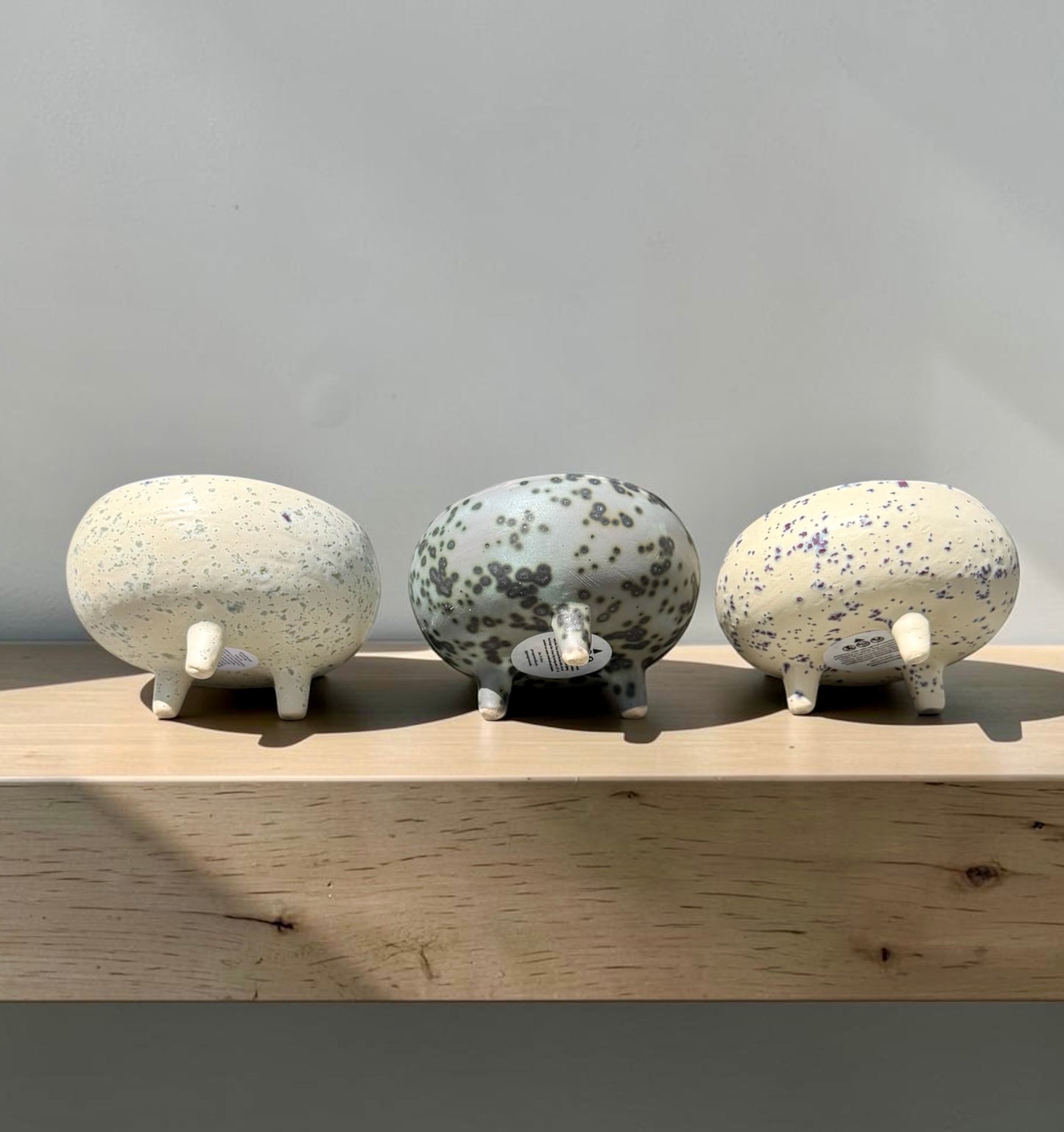 Scented Candles in Tripod Pots