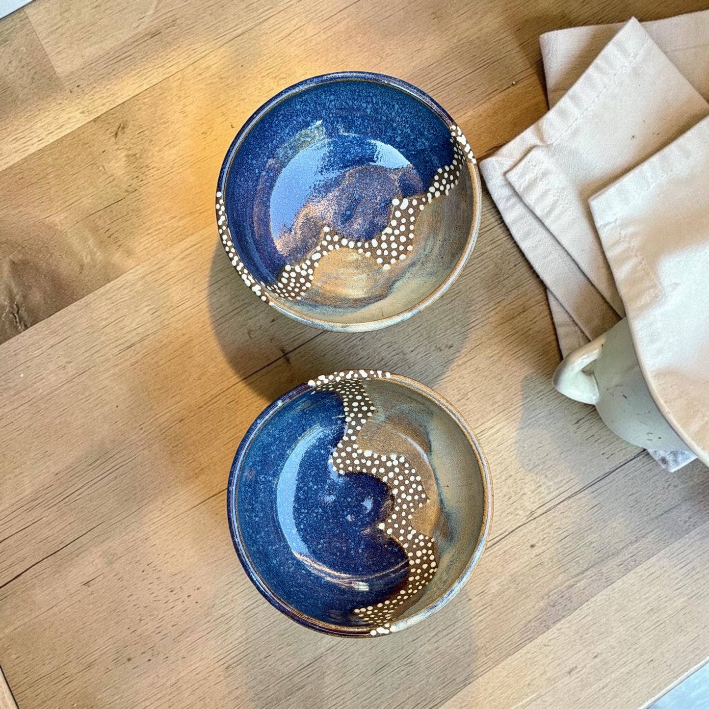 Blue + Seafoam Small Bowls