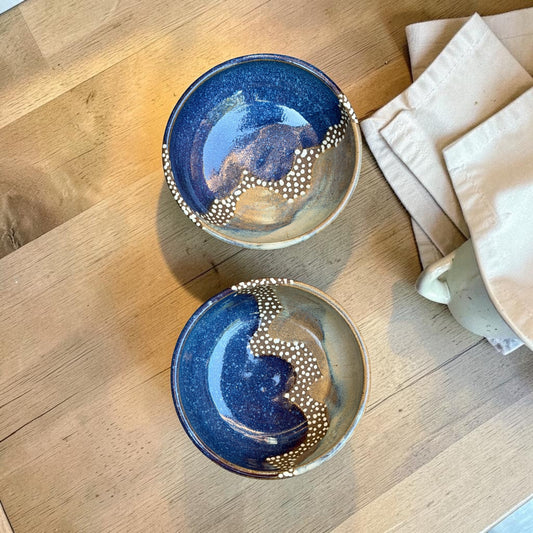 Blue + Seafoam Small Bowls