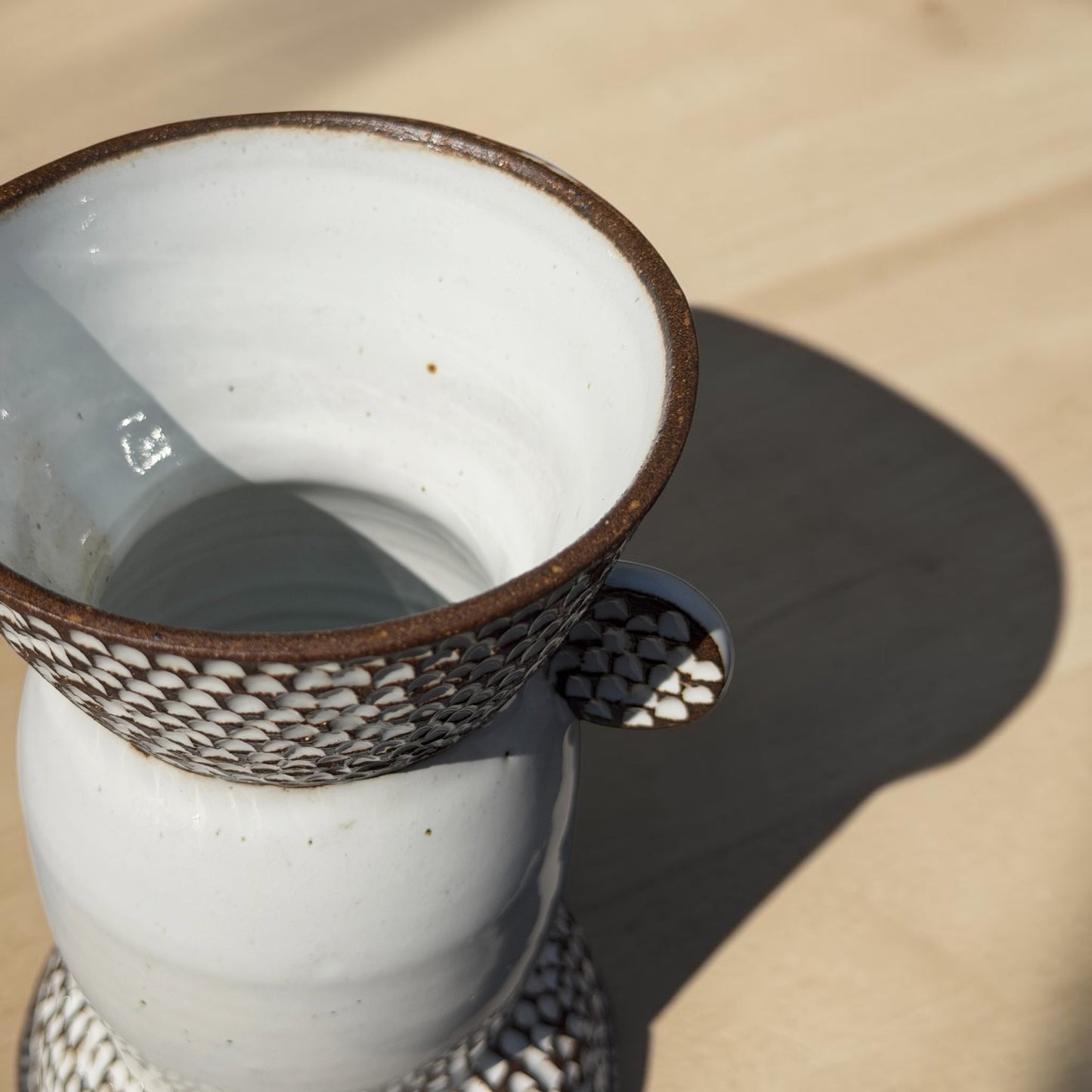 Earthen Mosaic Vase