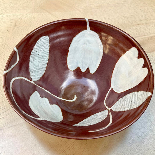 Persimmon Lotus Bowl
