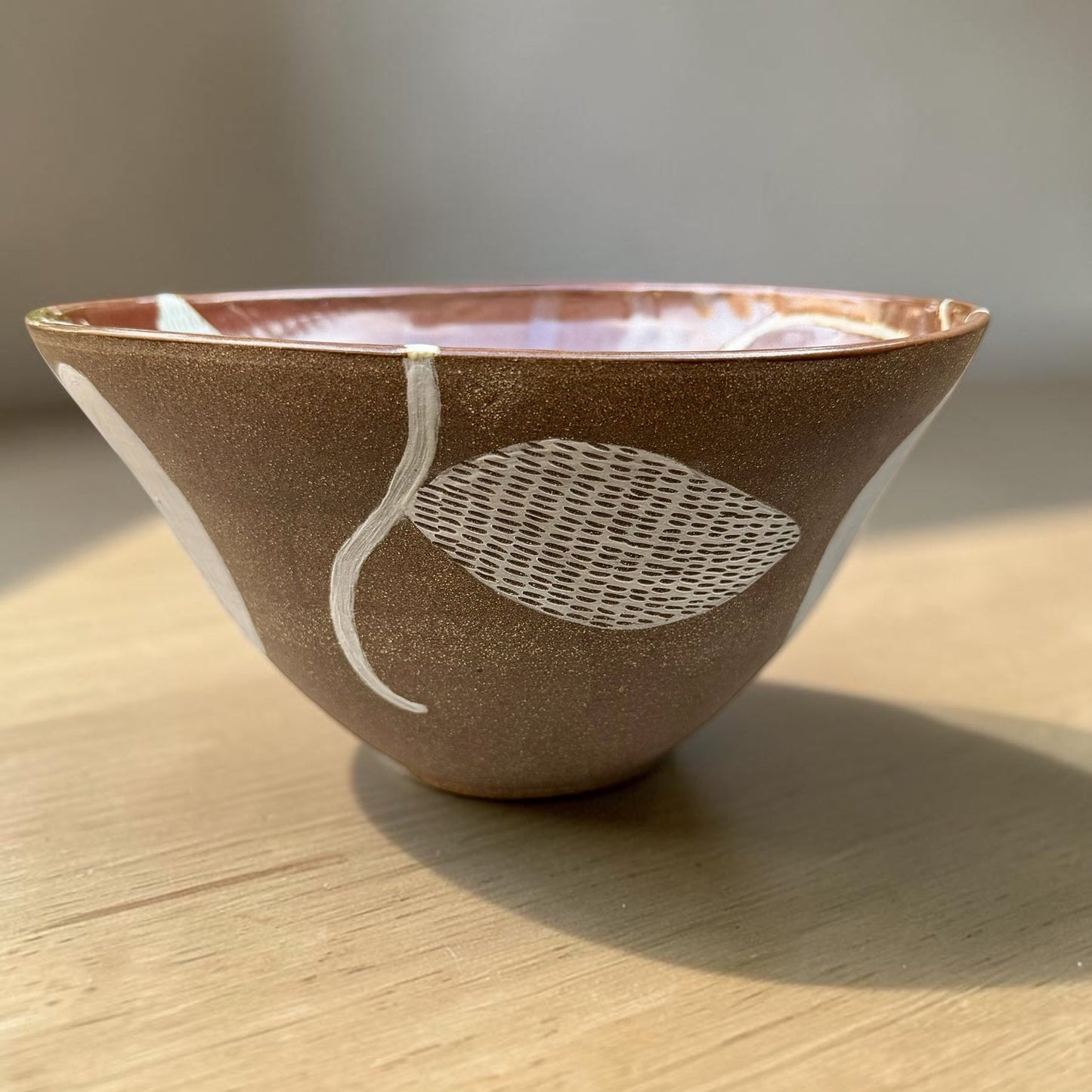 Persimmon Lotus Bowl