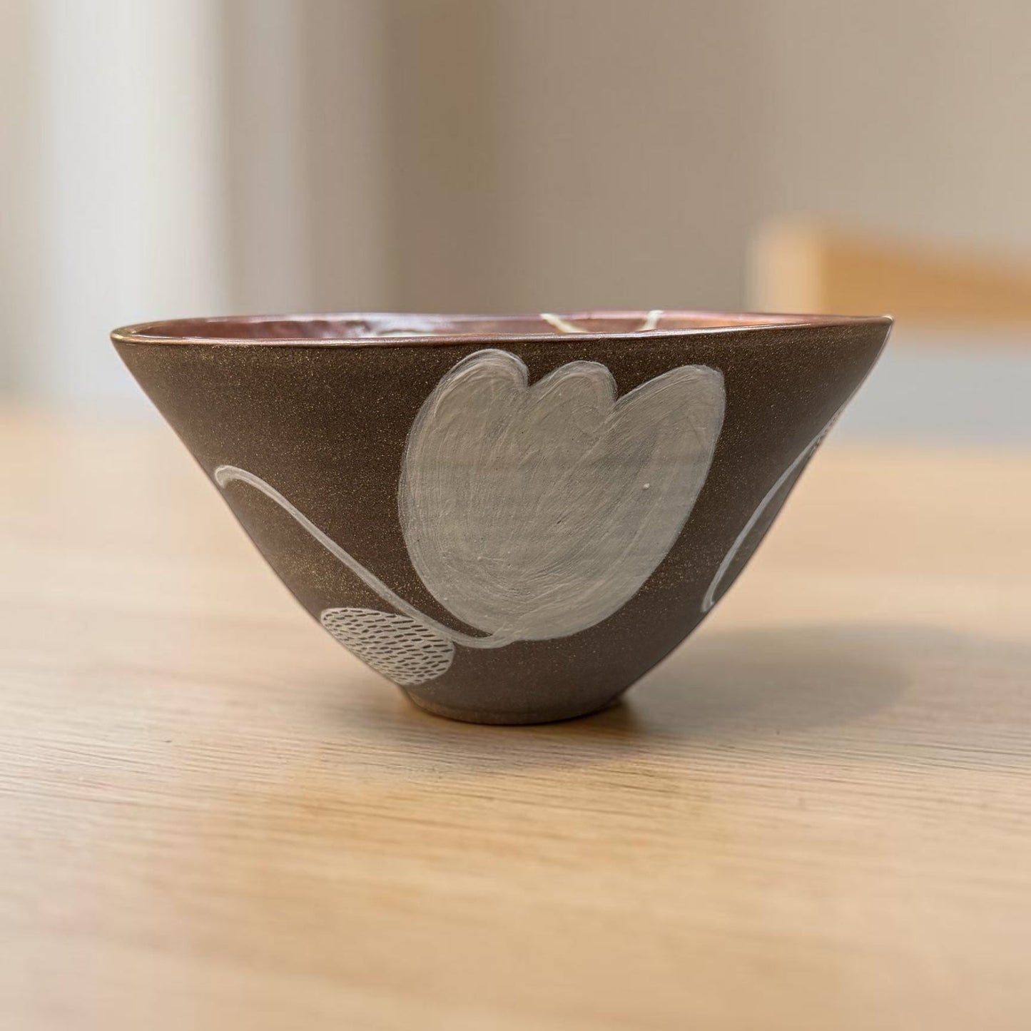Persimmon Lotus Bowl