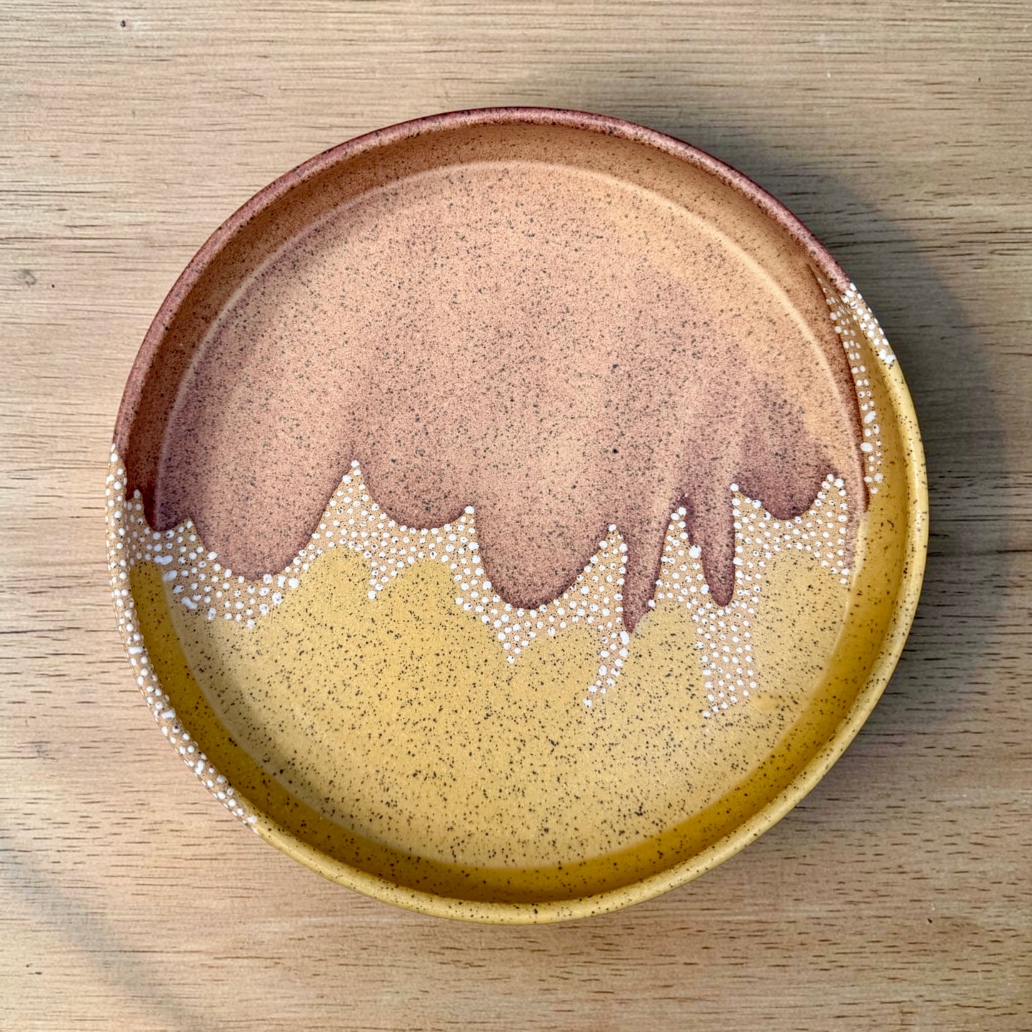Chestnut + Honey Serving Plate