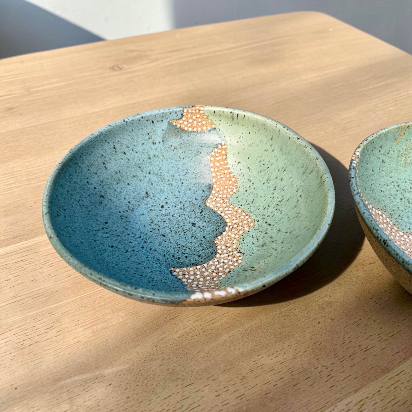 Basque Green + Sky Blue Bowls