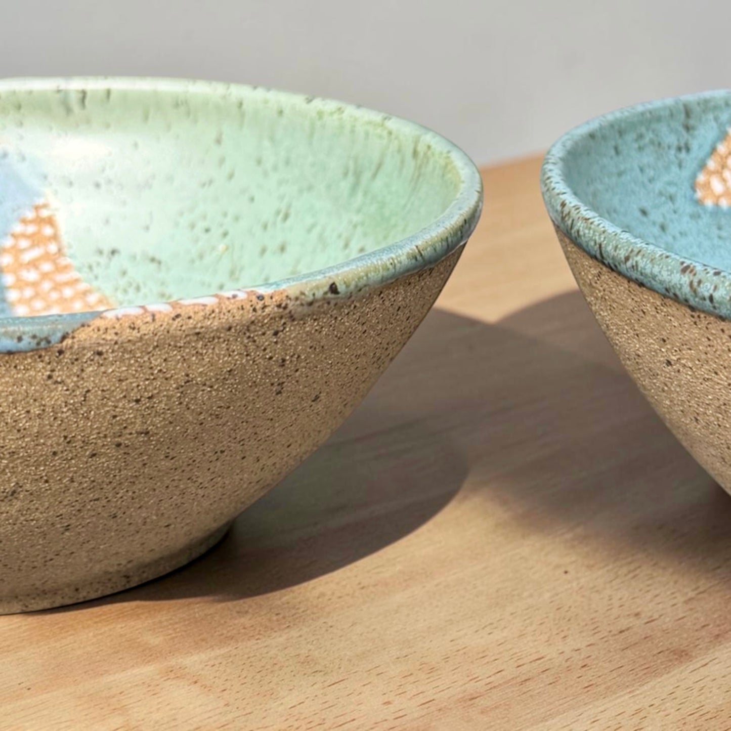 Basque Green + Sky Blue Bowls