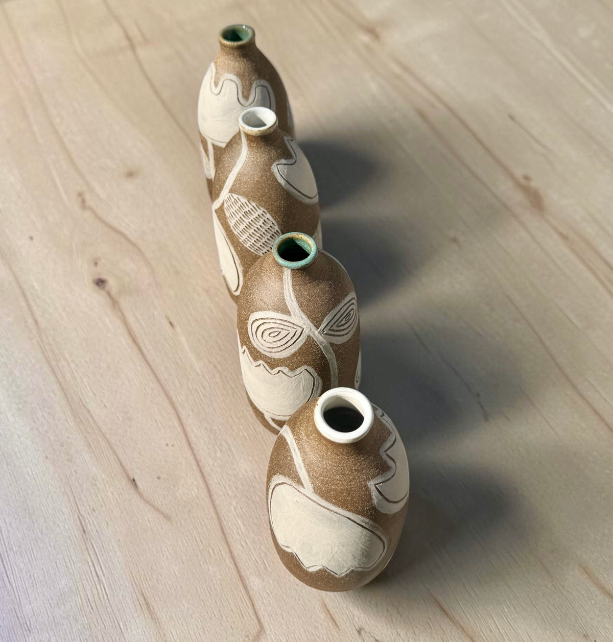 Lotus Bottle Vases