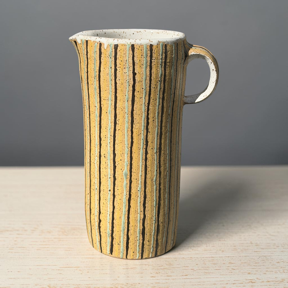 Striped Pitcher
