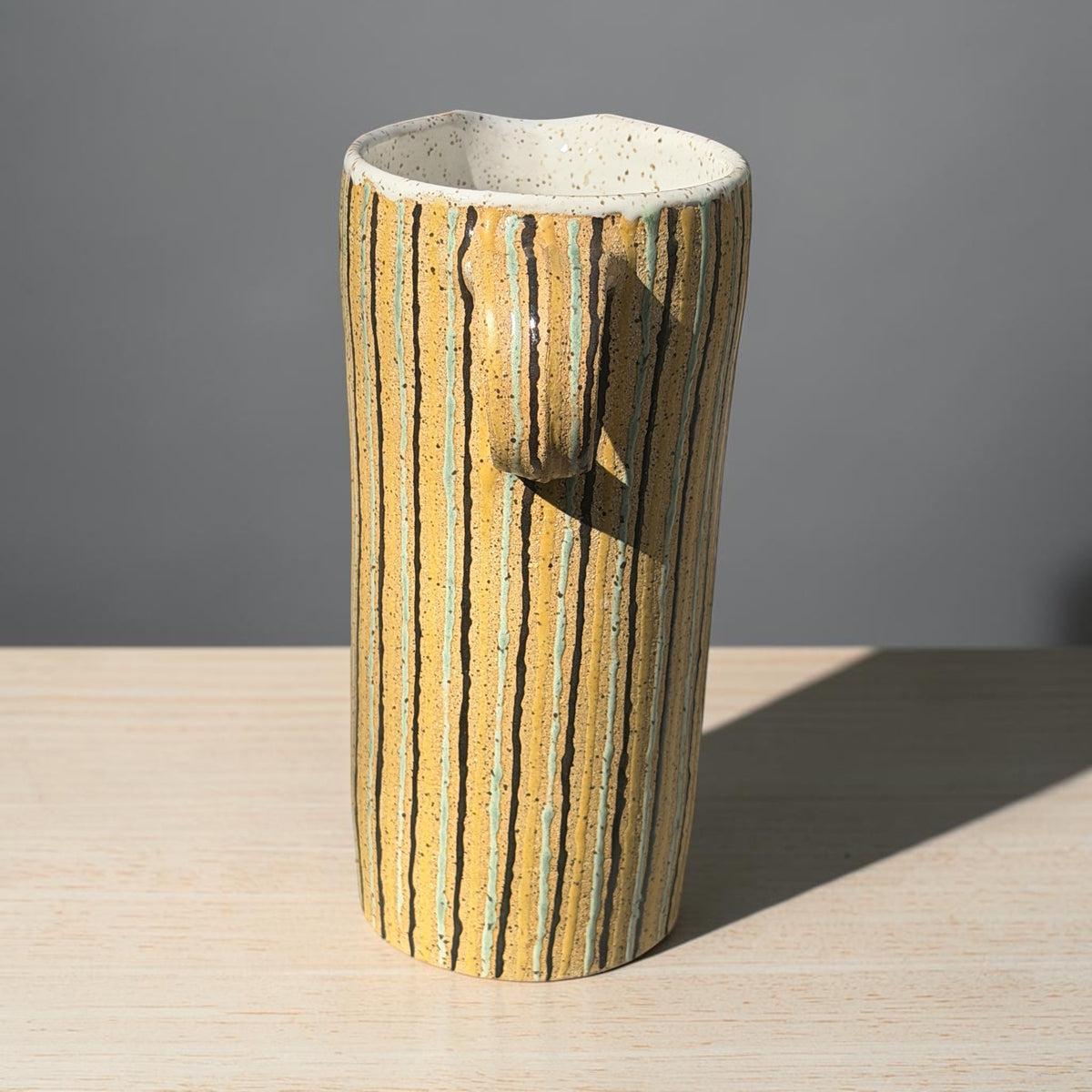 Striped Pitcher