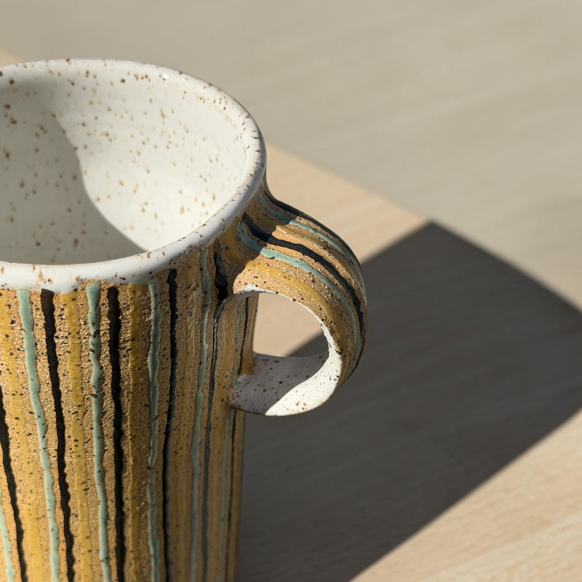 Striped Pitcher