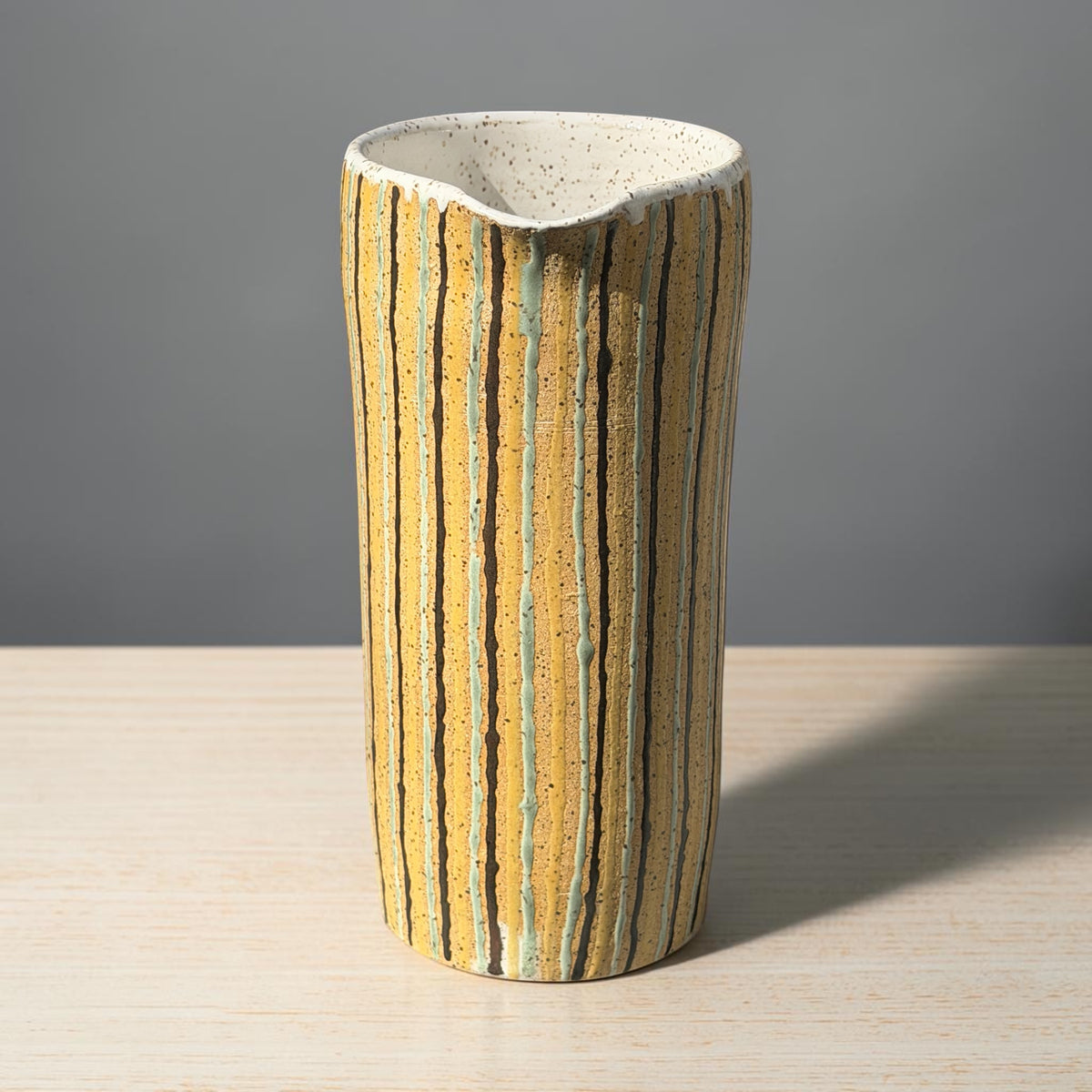 Striped Pitcher
